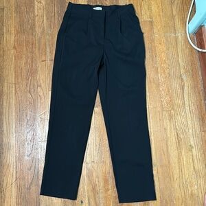 Black womens business casual work pants